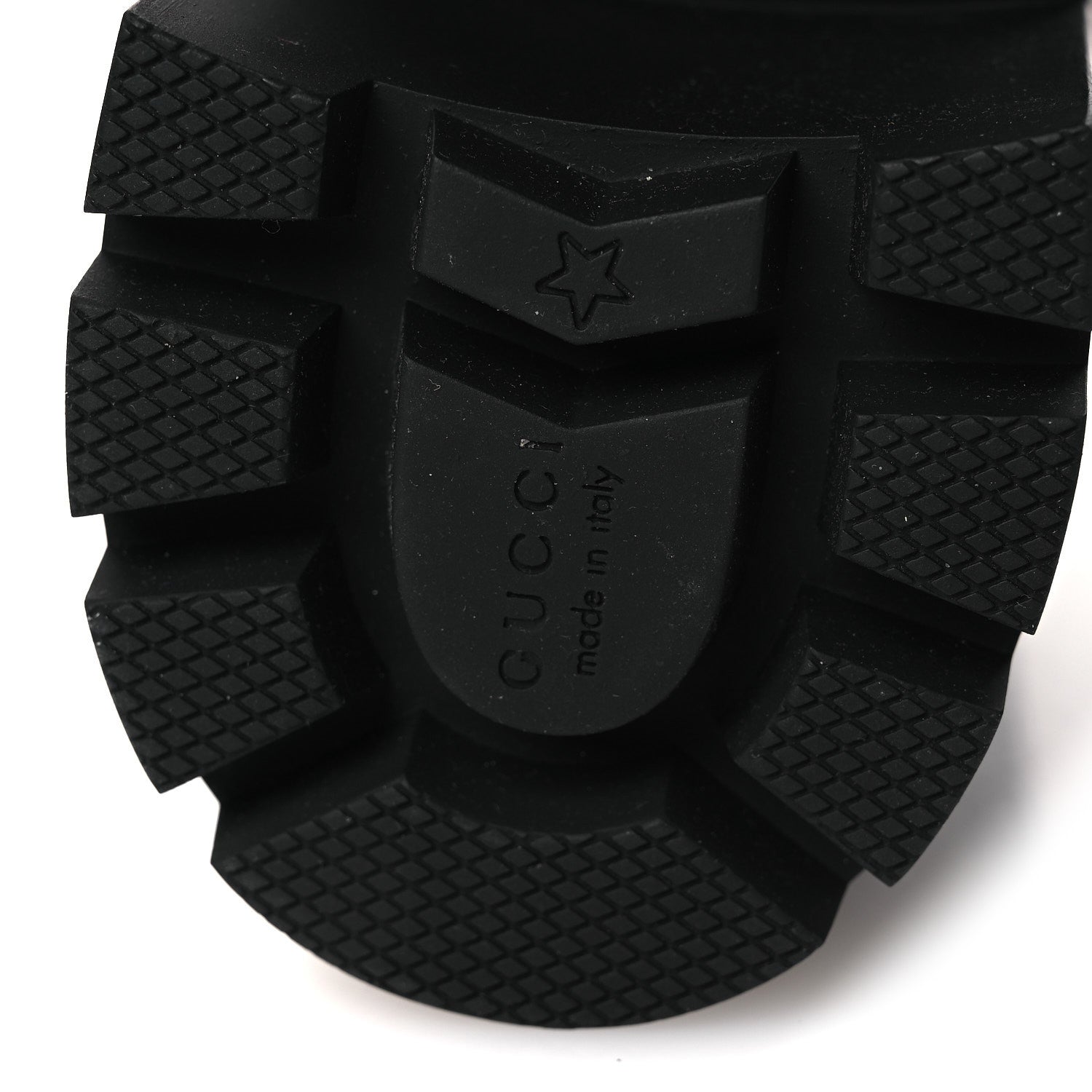 Gucci Magnum Calfskin Logo Ankle Boots 36 Black 8 of 12