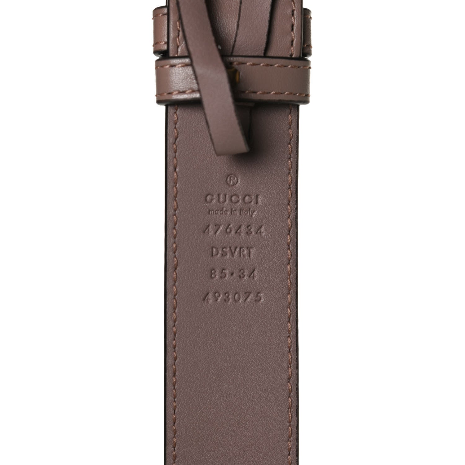 Gucci Calfskin Matelasse GG Marmont Belt Bag 85 34 Porcelain Rose 15 of 16