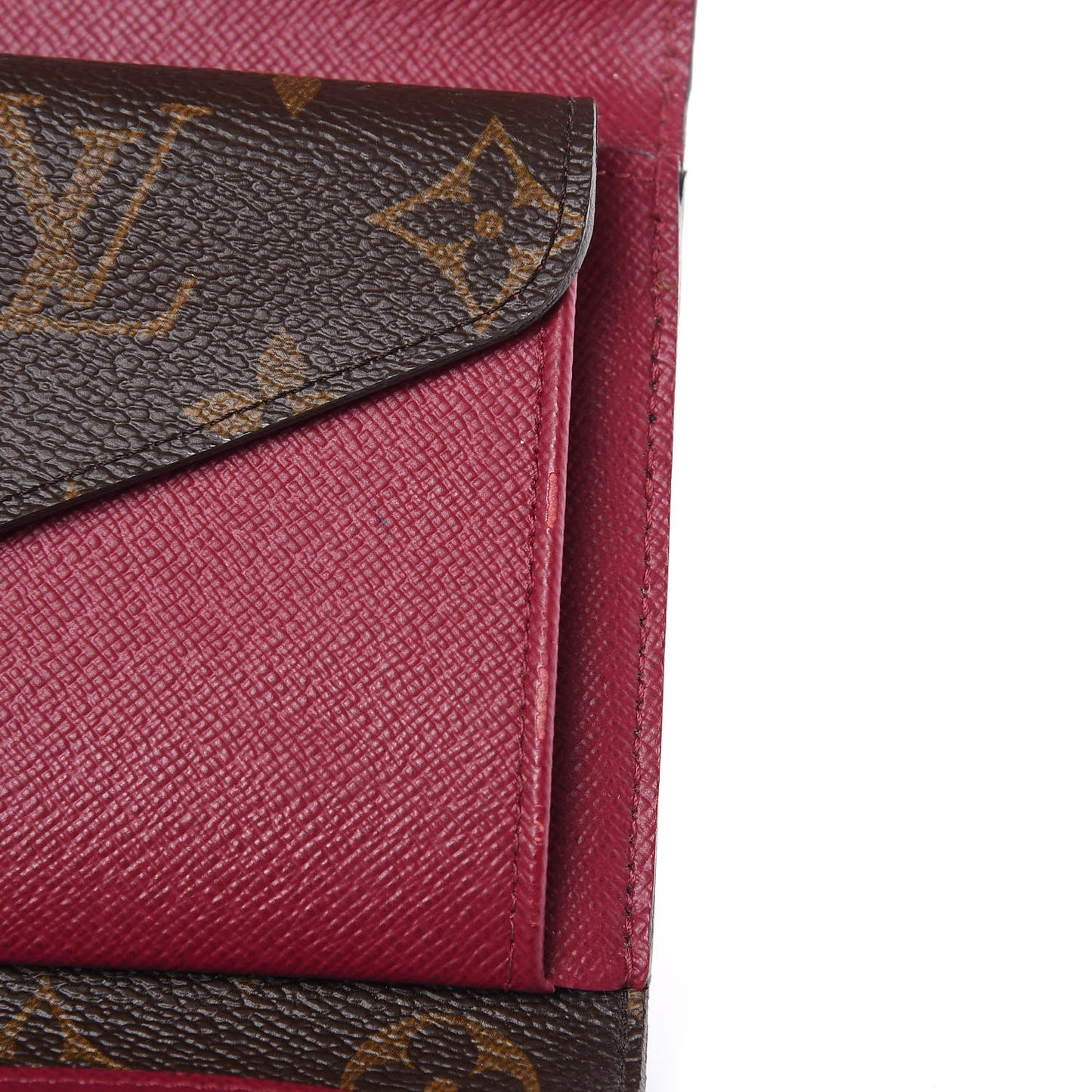 Monogram Epi Marie-Lou Long Wallet Fuchsia