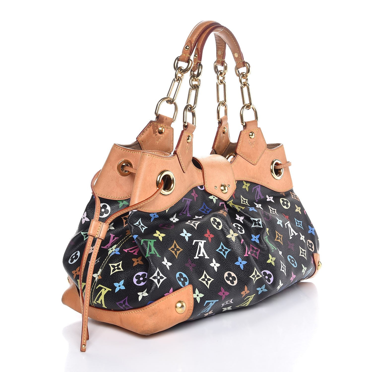Louis Vuitton Monogram Multicolor Ursula Black 3 of 20
