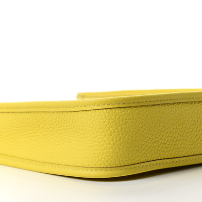 Hermes Taurillon Clemence Evelyne TPM Lime 6 of 11