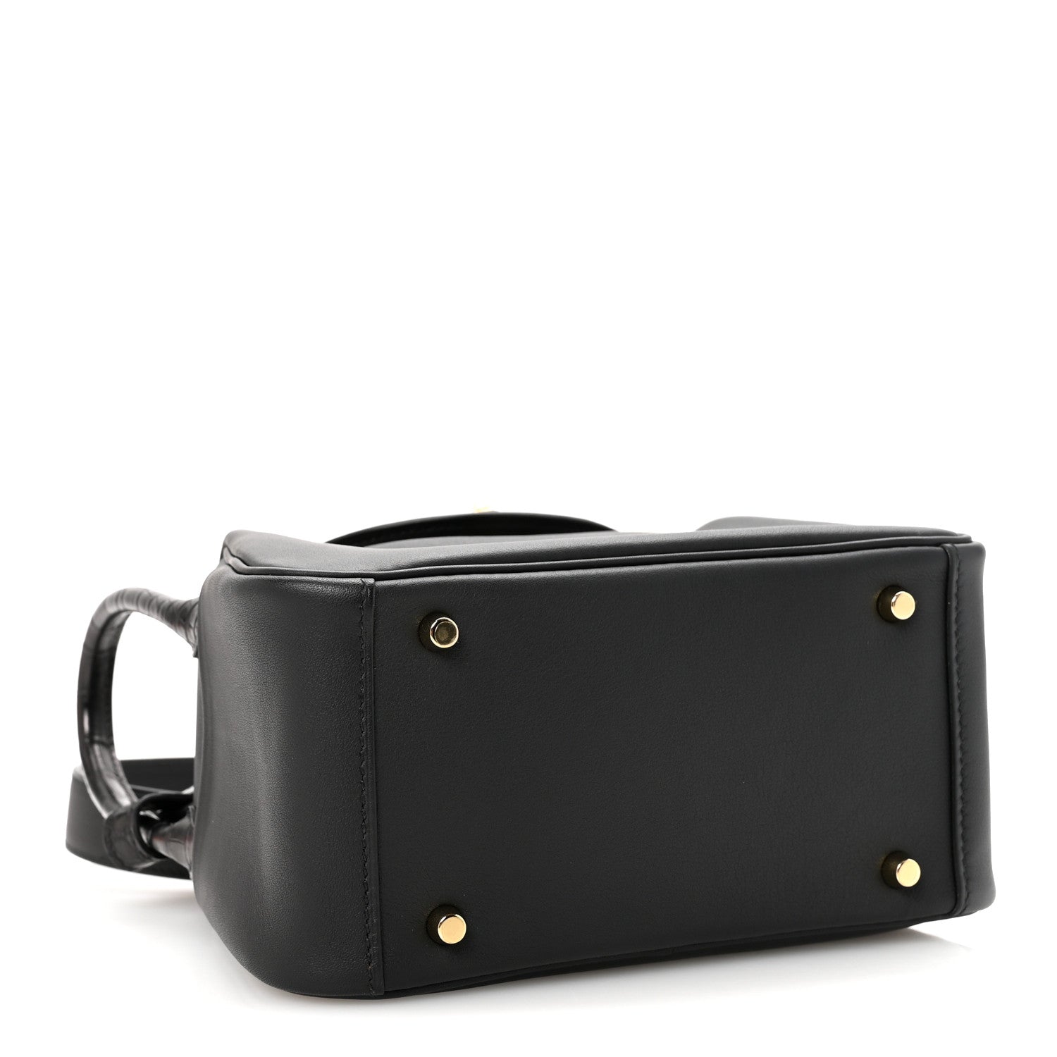 Hermes Swift Matte Alligator Mini Touch Lindy 20 Black 1782283