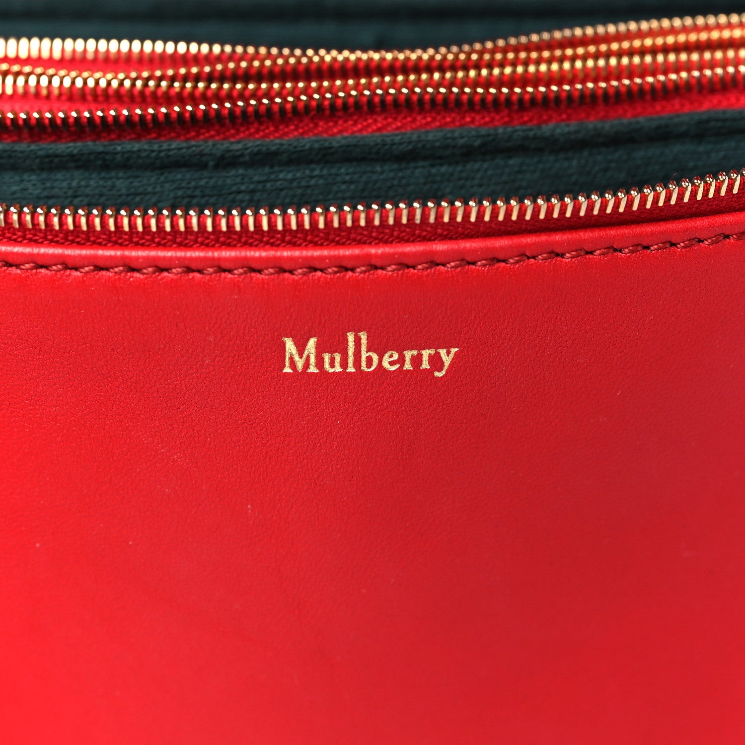 Mulberry Crossboarded Calfskin Clifton Flap Red 8 of 10