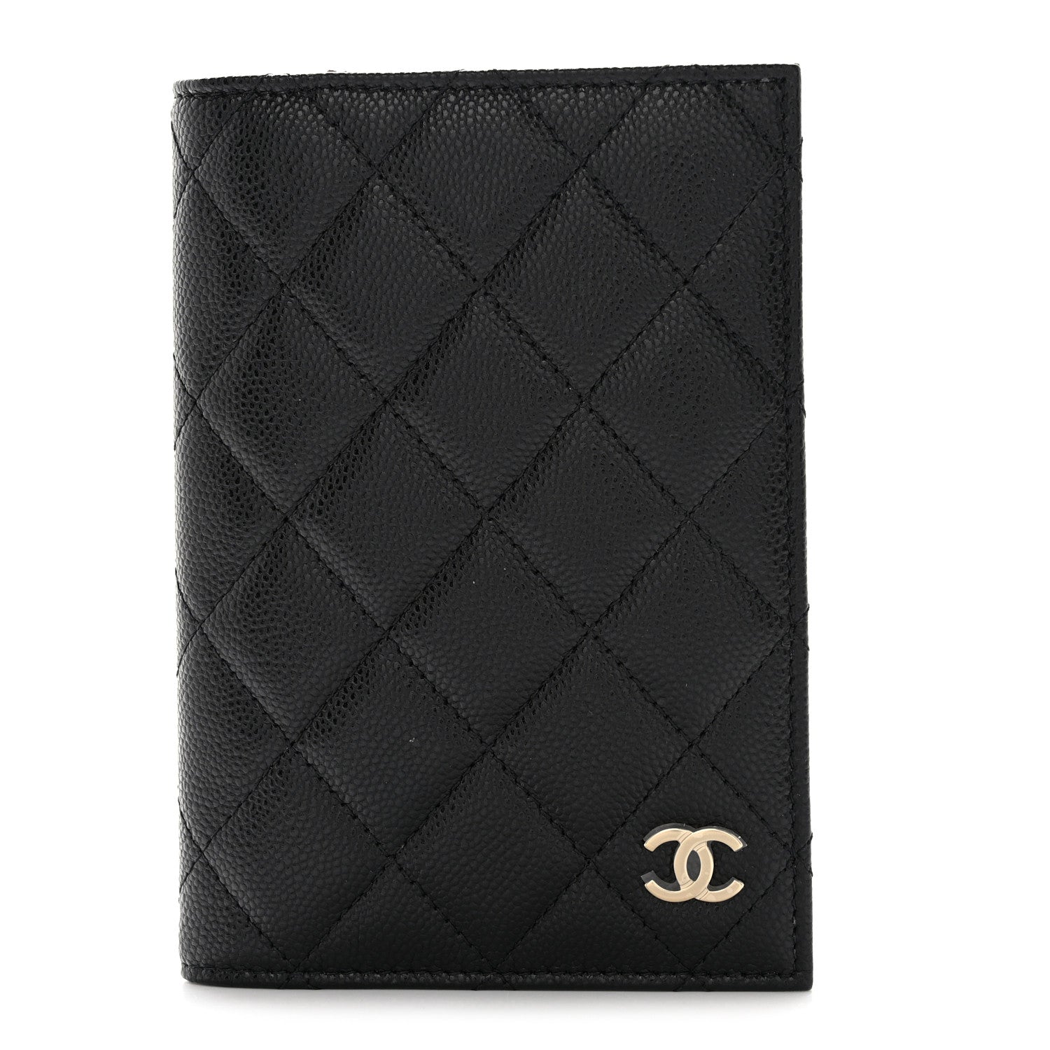 Chanel Caviar Quilted Passport Holder Black 1 of 8
