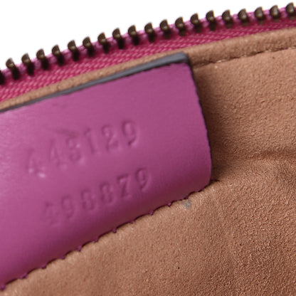 Gucci Calfskin Matelasse Mini GG Marmont Chain Bag Candy Mousse 7 of 10