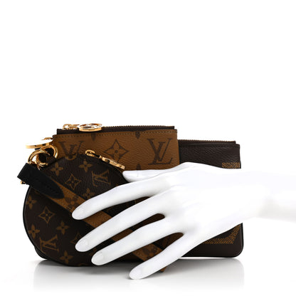 Louis Vuitton Reverse Monogram Giant Trio Pouch 2 of 13