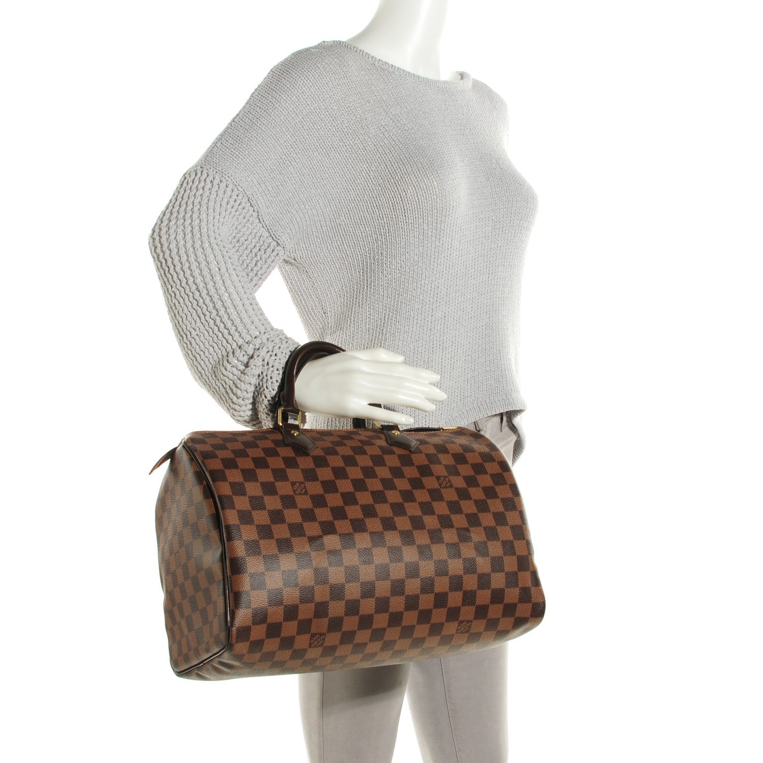 Louis Vuitton Damier Ebene Speedy 35 2 of 8