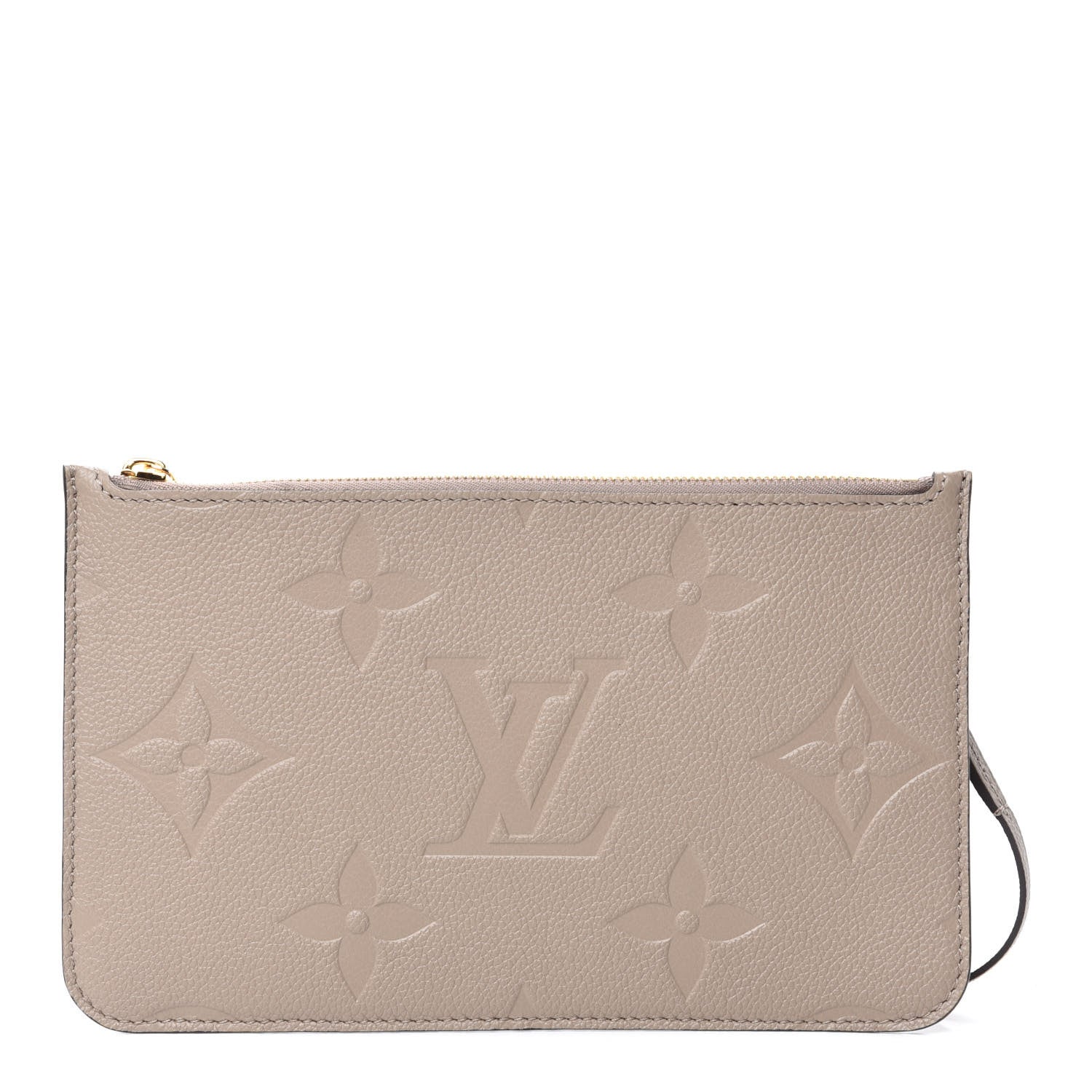 Louis Vuitton Empreinte Monogram Giant Neverfull MM Pochette Tourterelle 1 of 7