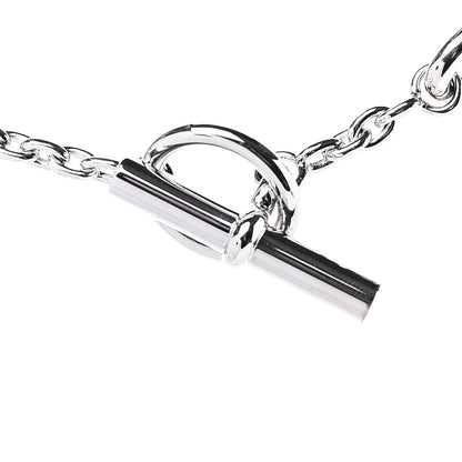 Hermes Sterling Silver Farandole Necklace 160 4 of 7