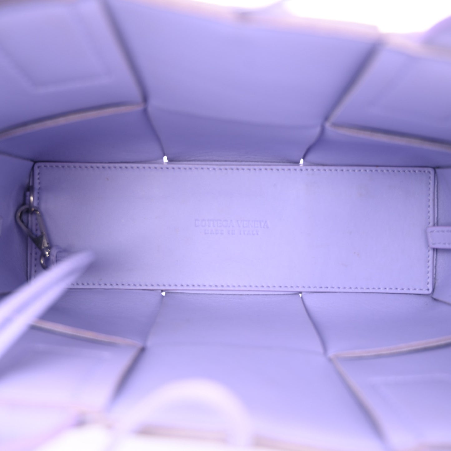 Nappa Maxi Intrecciato Mini Arco Tote Wisteria Wisteria