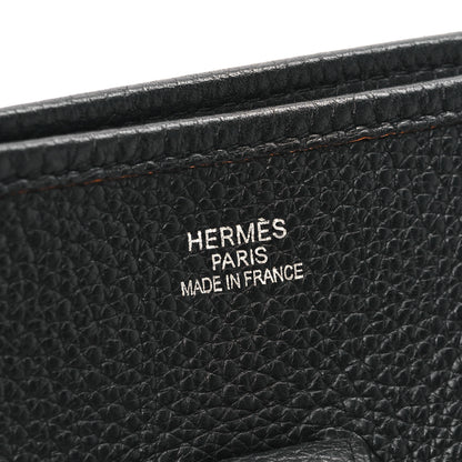 Hermes Taurillon Clemence Evelyne GM Black 6 of 12