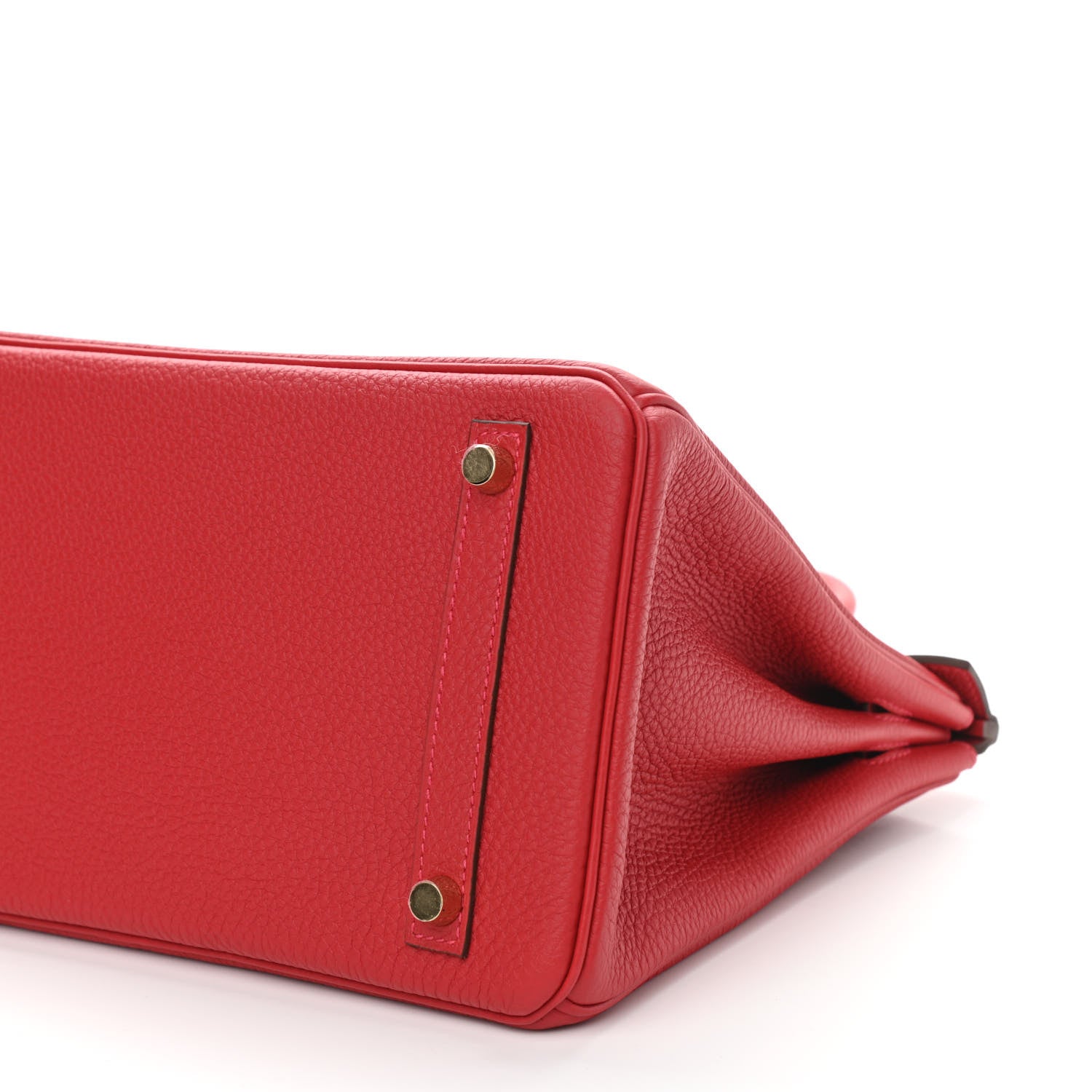 Hermes Togo Birkin 30 Rouge Casaque 10 of 11