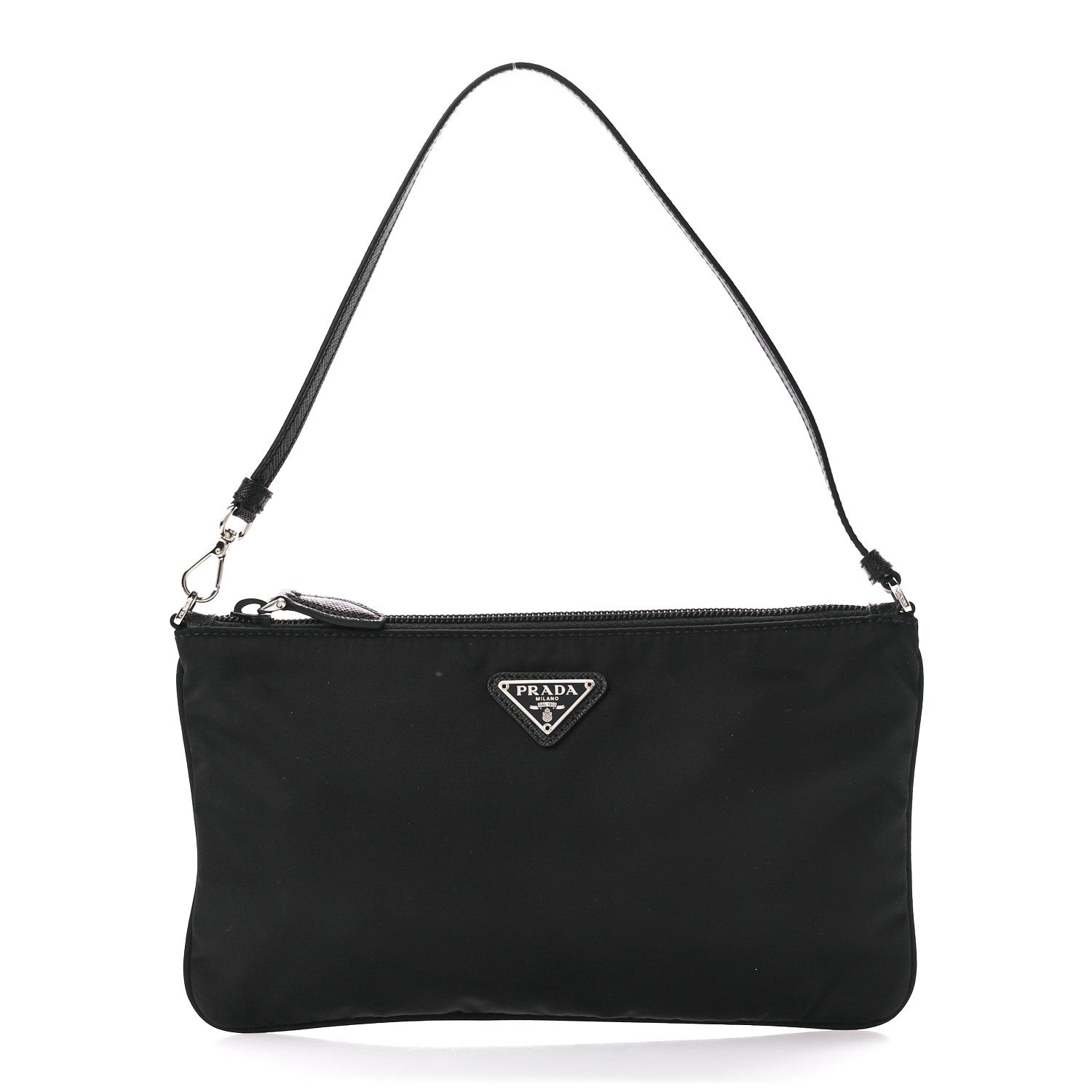 Prada Re-Nylon Vela Pouch Black 1 of 11