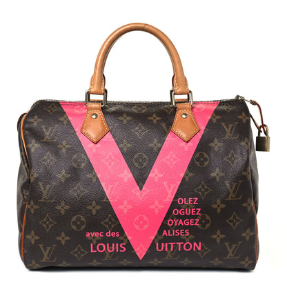 Louis Vuitton Monogram Speedy 30 V Grenade 1 of 13