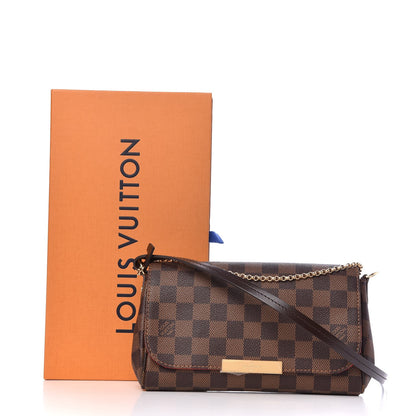 Louis Vuitton Damier Ebene Favorite PM 9 of 9