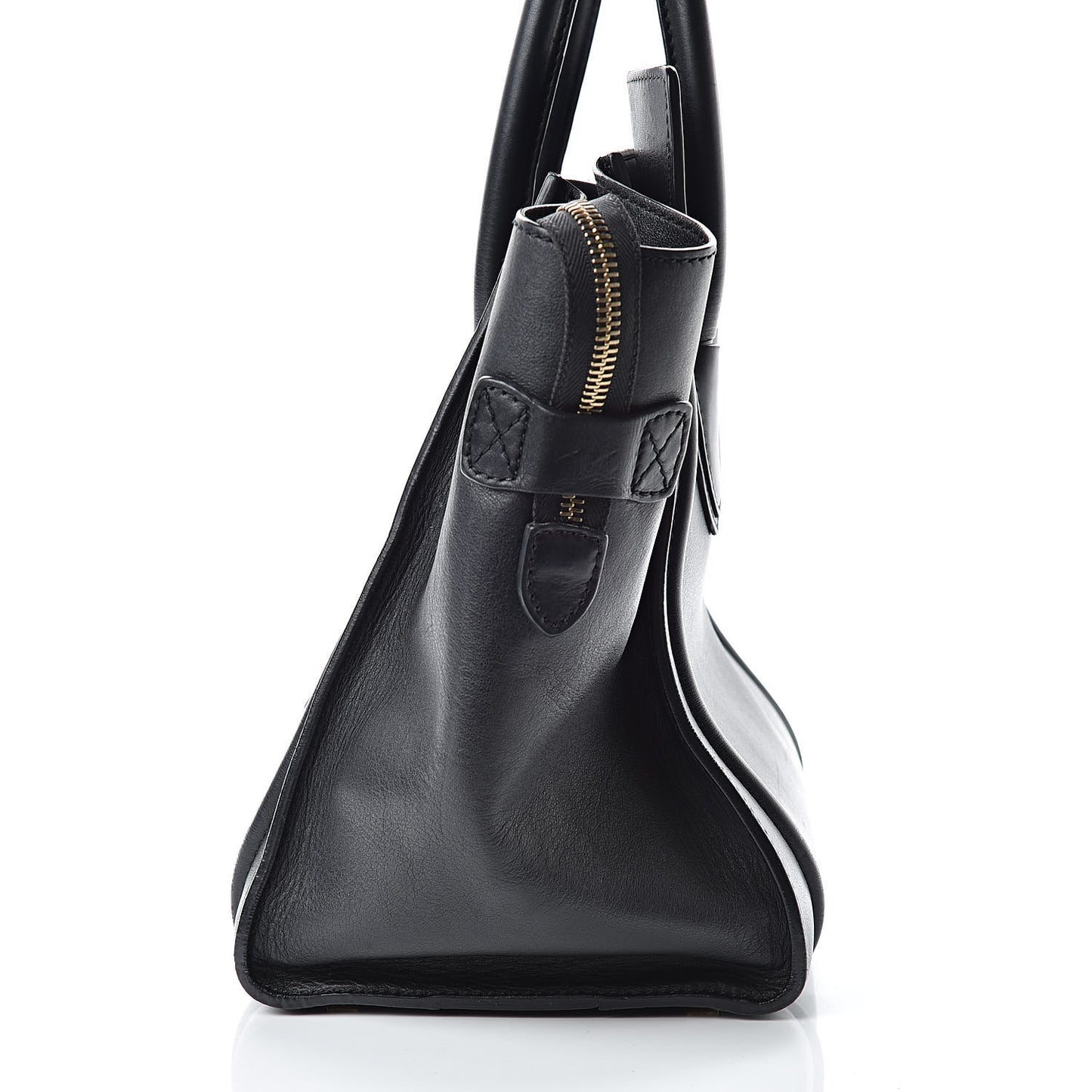 Smooth Calfskin Mini Luggage Black