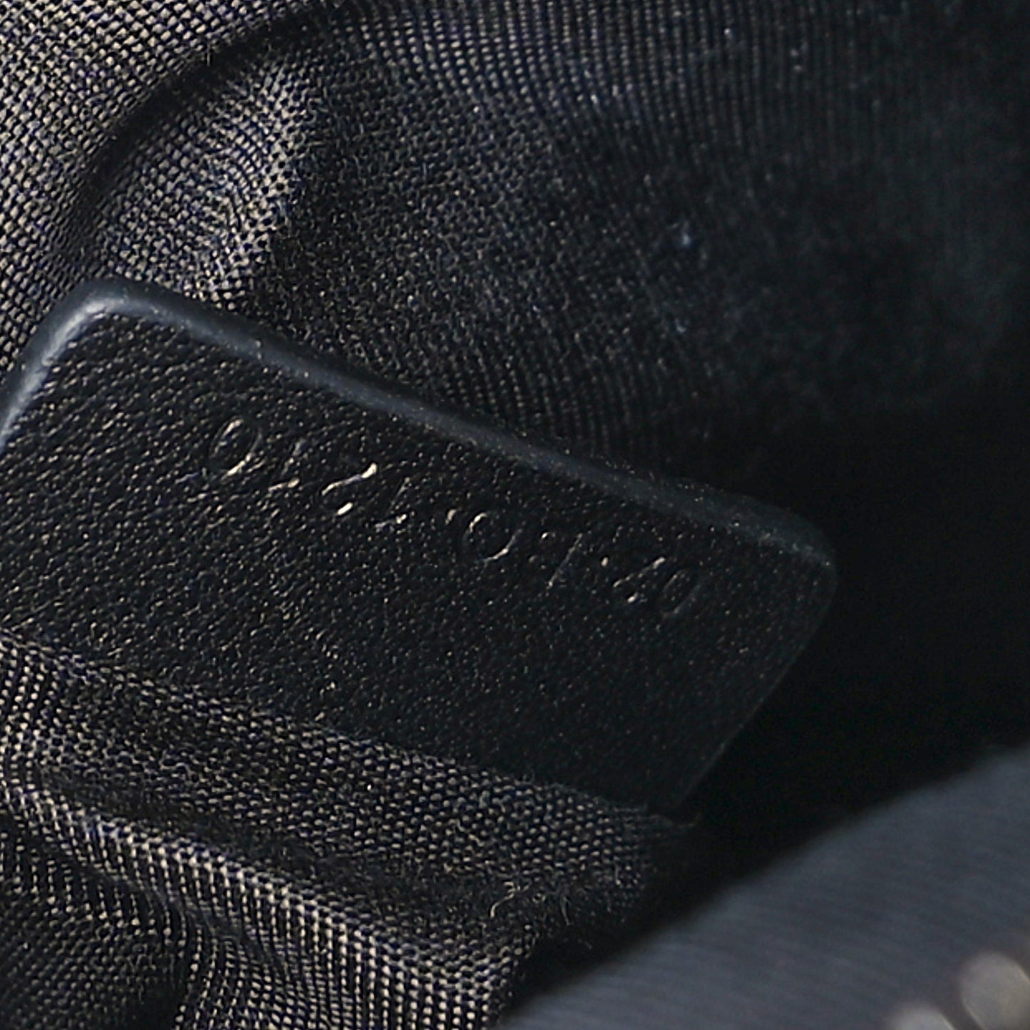 Oblique Micro Rider Pouch Black