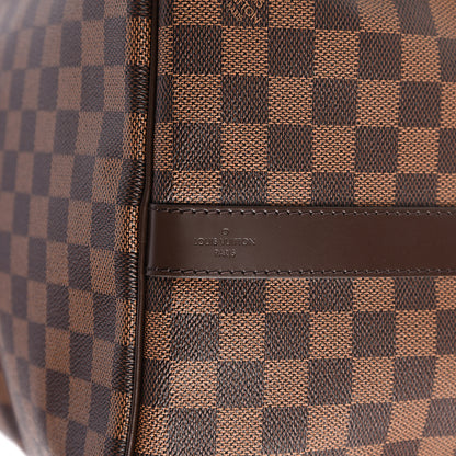 Louis Vuitton Damier Ebene Keepall Bandouliere 55 6 of 10