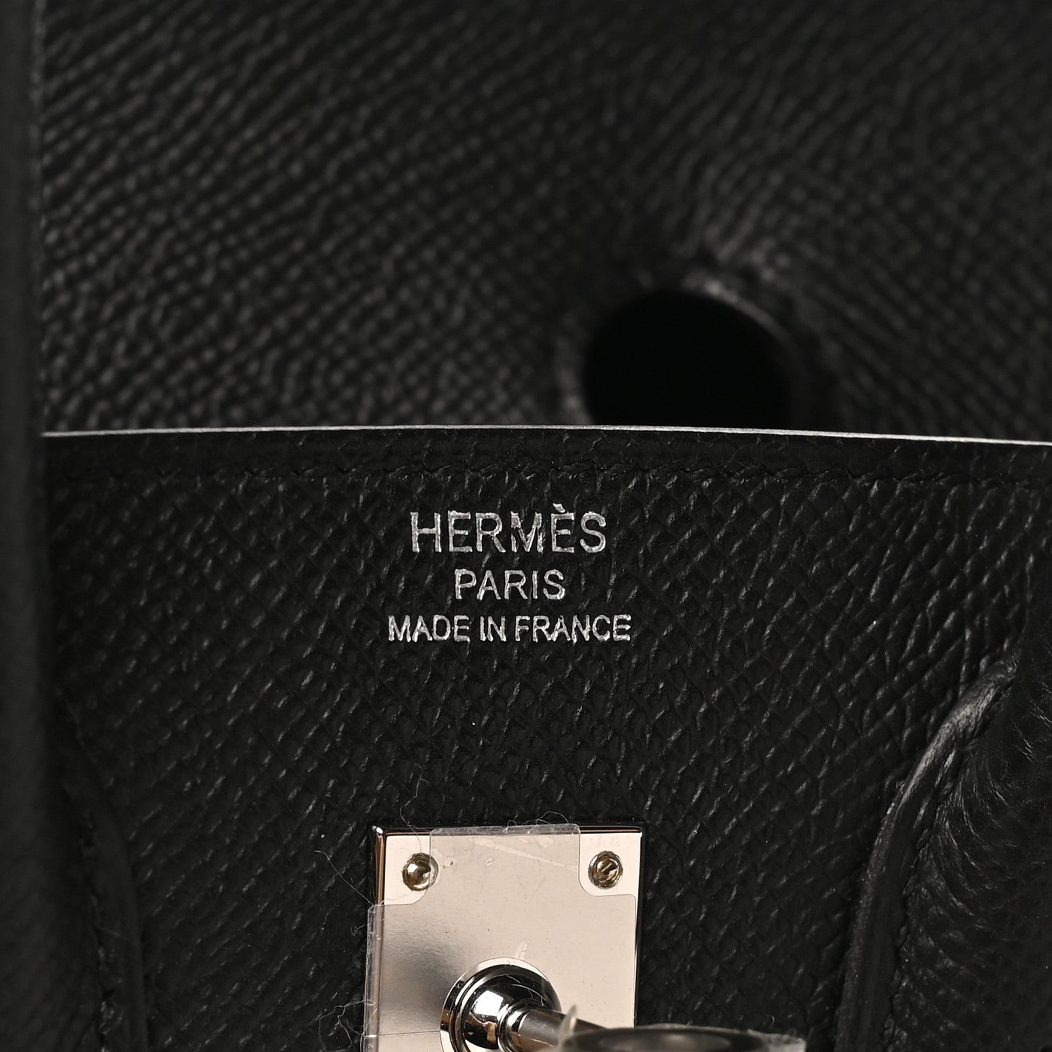 Hermes Epsom Birkin Sellier 25 Black 6 of 11