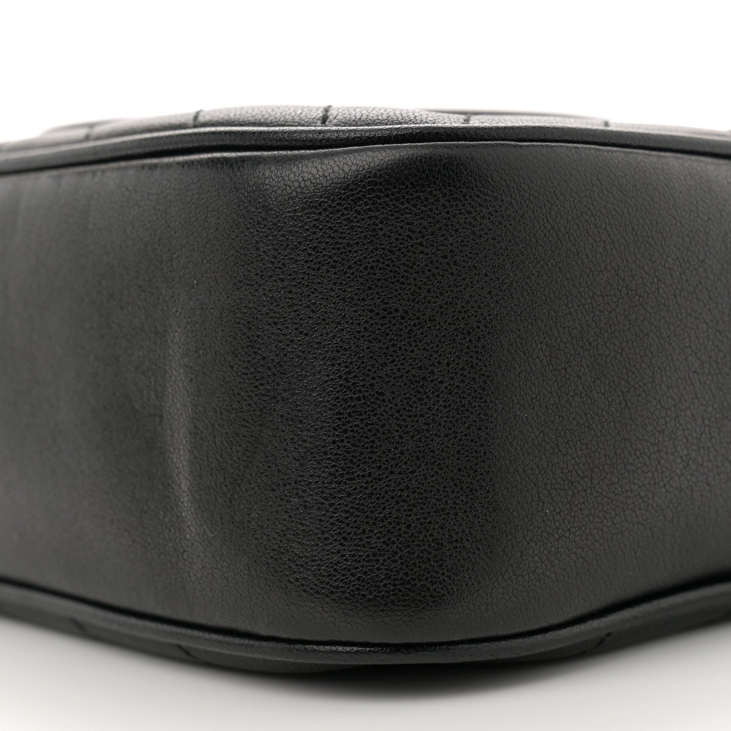 Gucci Sakai Be Green Calfskin Diagonal Stitched Small Blondie Shoulder Bag Black 10 of 10