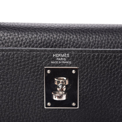 Hermes Taurillon Clemence Kelly Retourne 28 Black 8 of 10