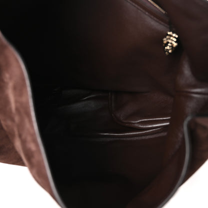 Gucci Suede Jackie 1961 Giorno Shoulder Bag Dark Brown 5 of 10