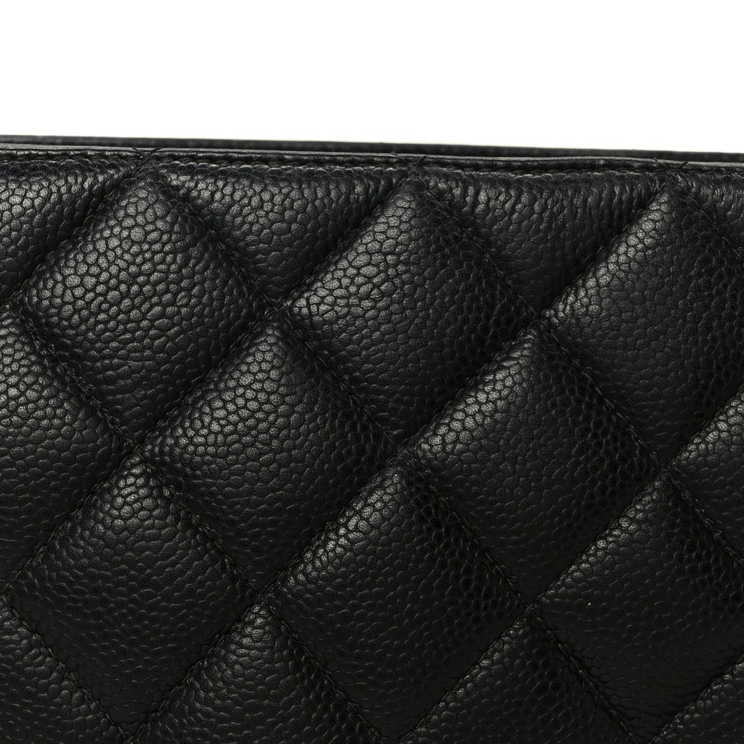Chanel Caviar Quilted Shoulder Bag Black 10 of 13