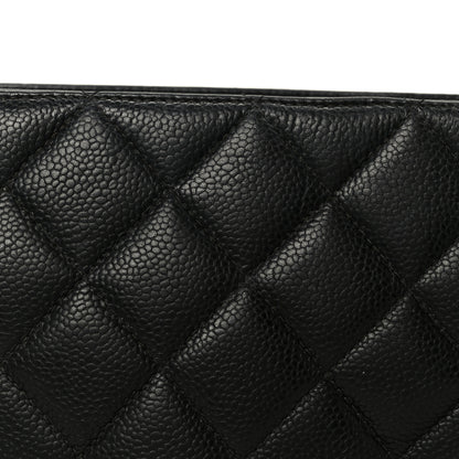Chanel Caviar Quilted Shoulder Bag Black 10 of 13