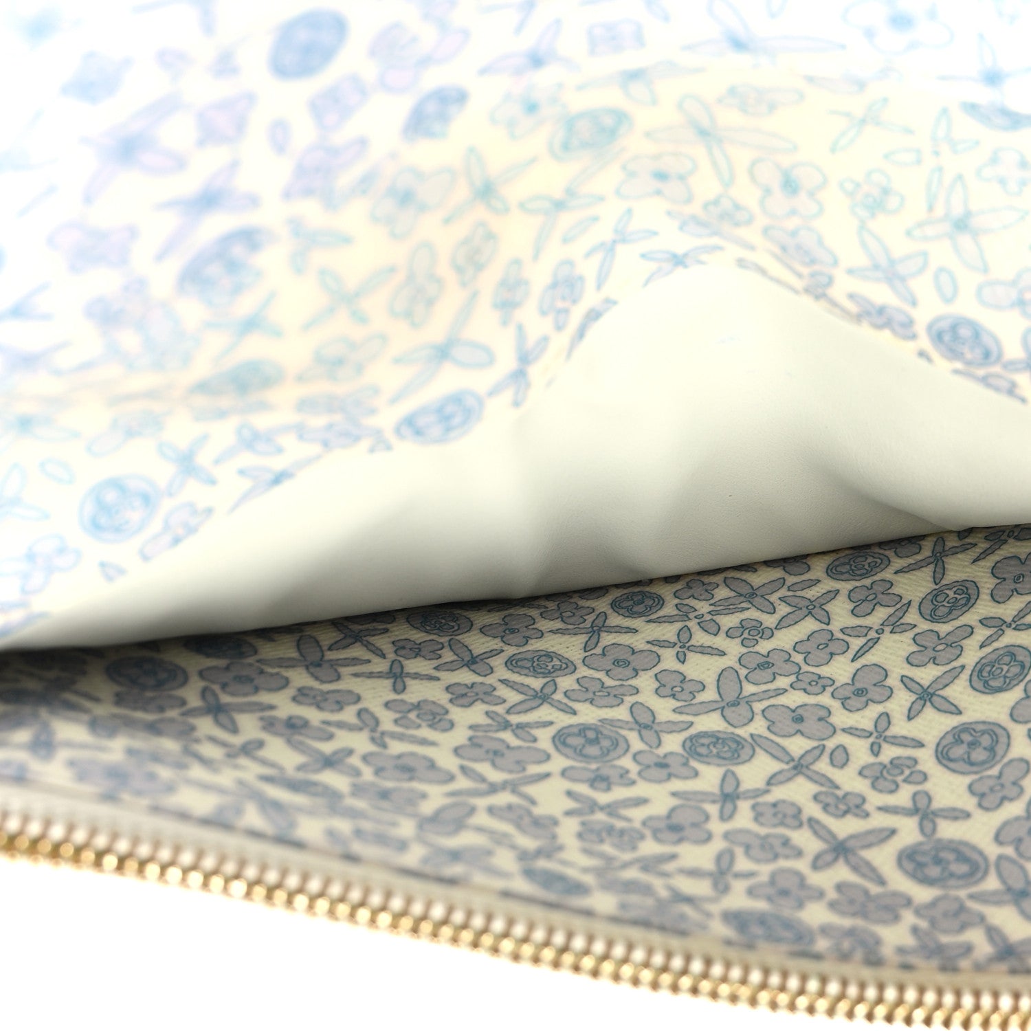 Louis Vuitton Monogram Fleuri Insolite Wallet Violet 7 of 9