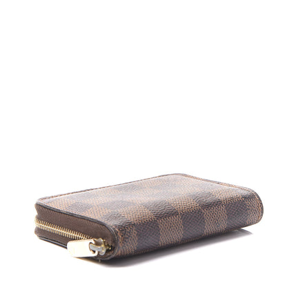 Louis Vuitton Damier Ebene Zippy Coin Purse 3 of 10