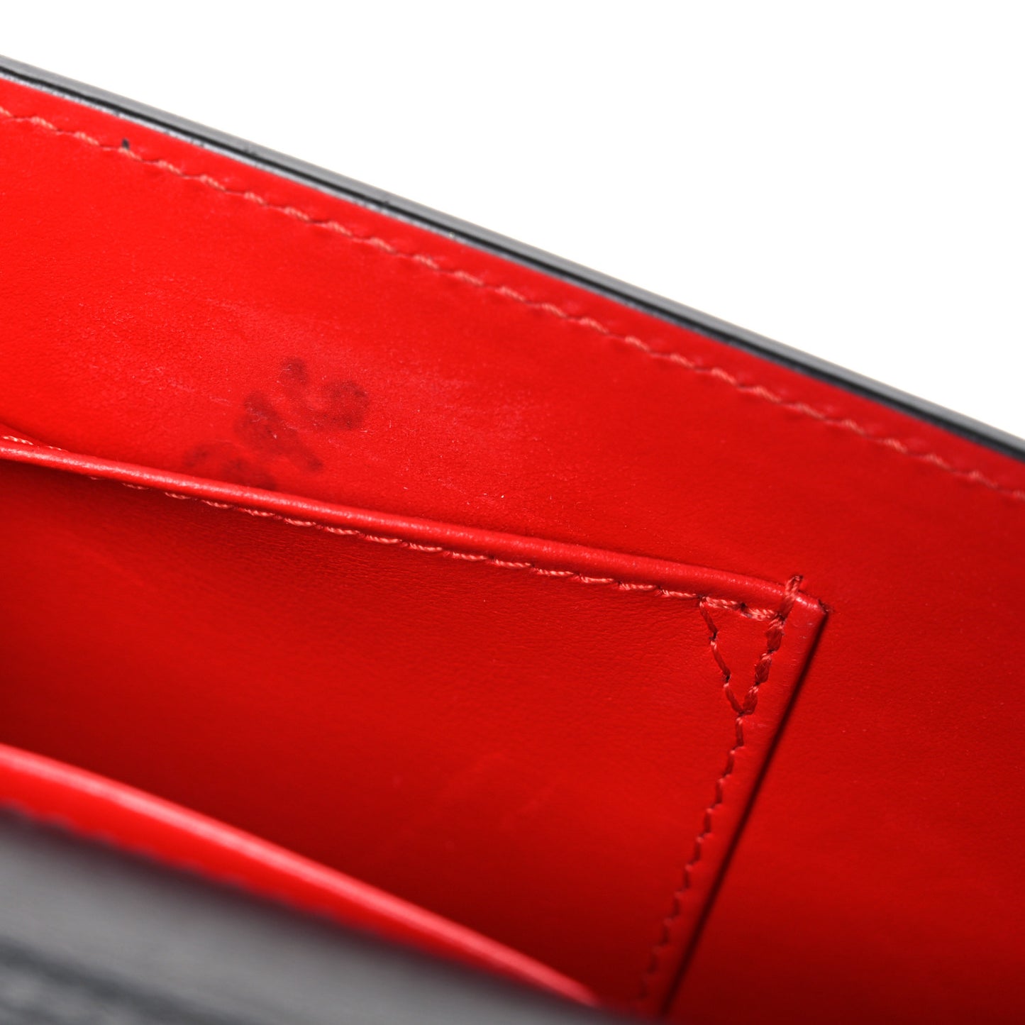 Patent Calfskin Mini Elisa Baguette Black