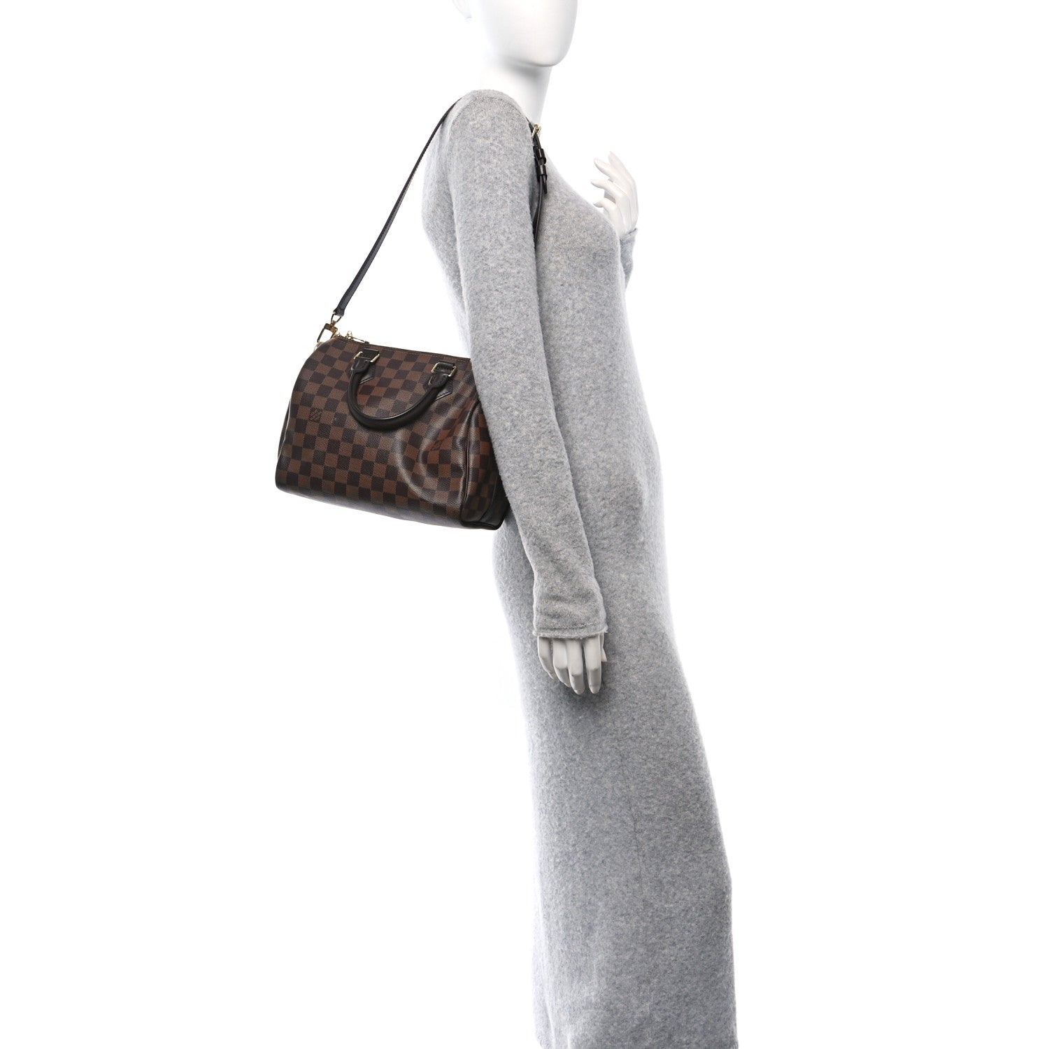 Louis Vuitton Damier Ebene Speedy Bandouliere 25 2 of 12