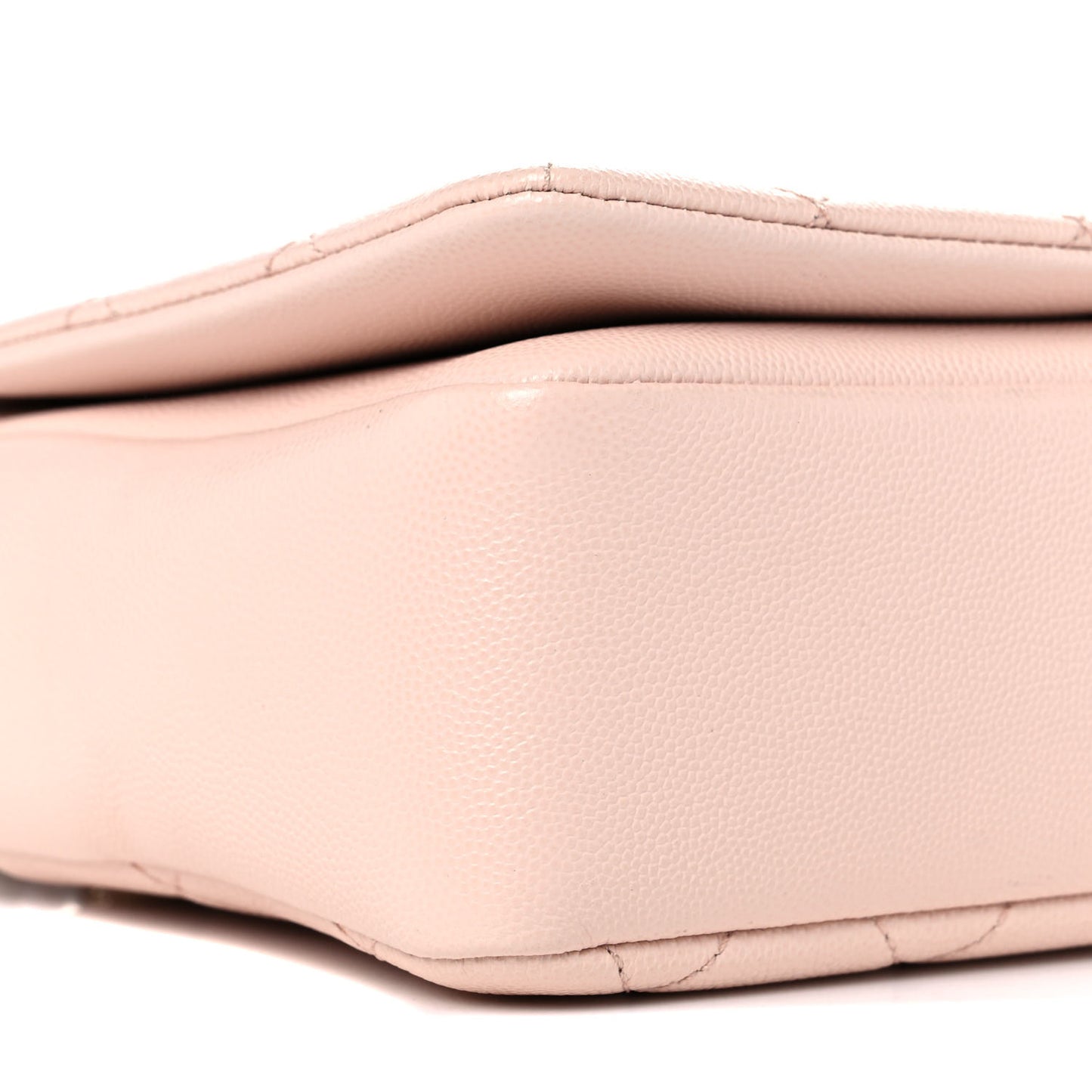 Caviar Quilted Medium Fashion Therapy Flap Beige