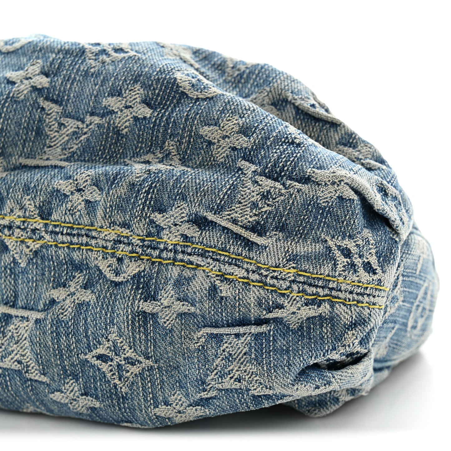 Monogram Denim Pleaty Blue