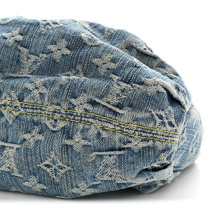 Louis Vuitton Monogram Denim Pleaty Blue 9 of 12