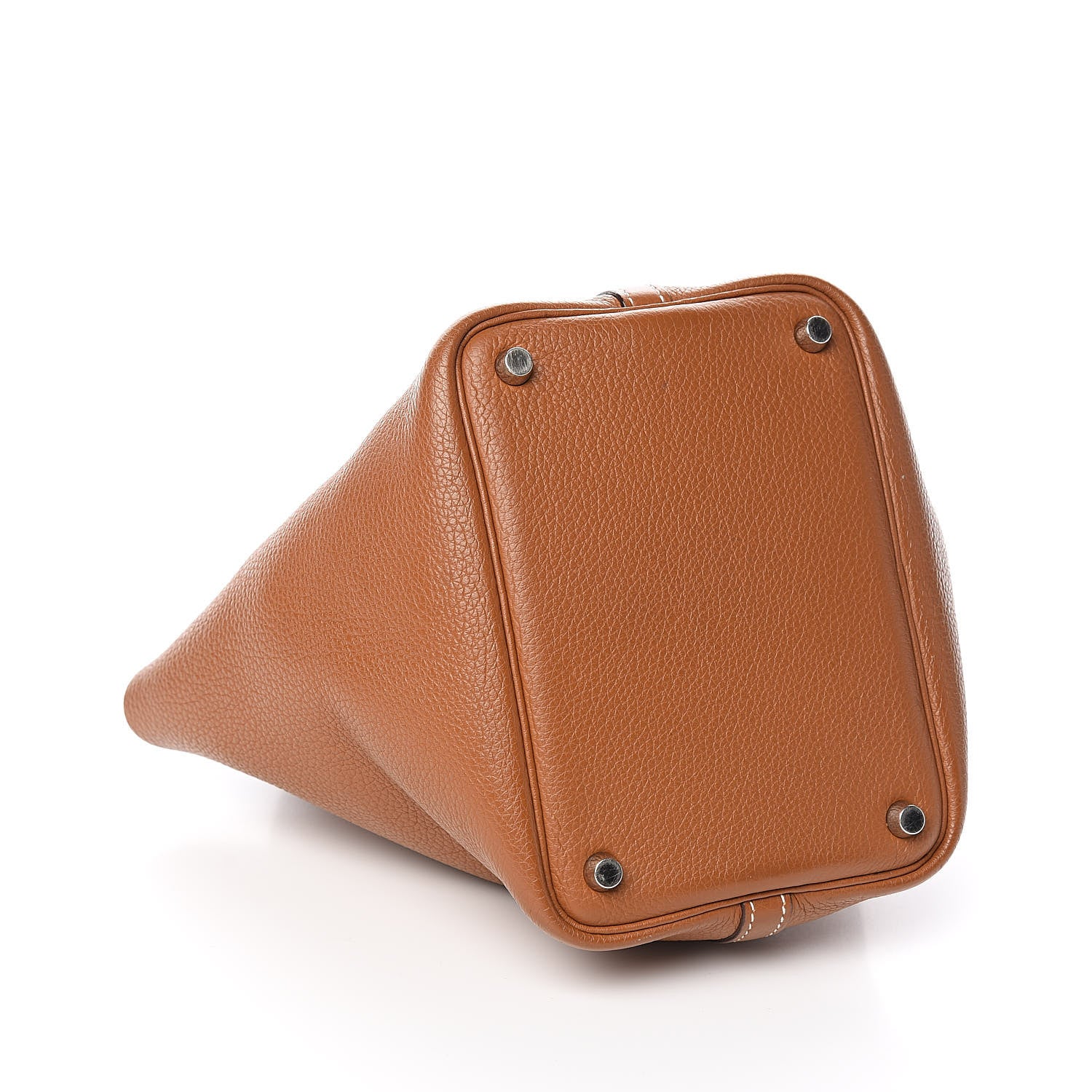 Hermes Taurillon Clemence Picotin 18 PM Gold 4 of 12