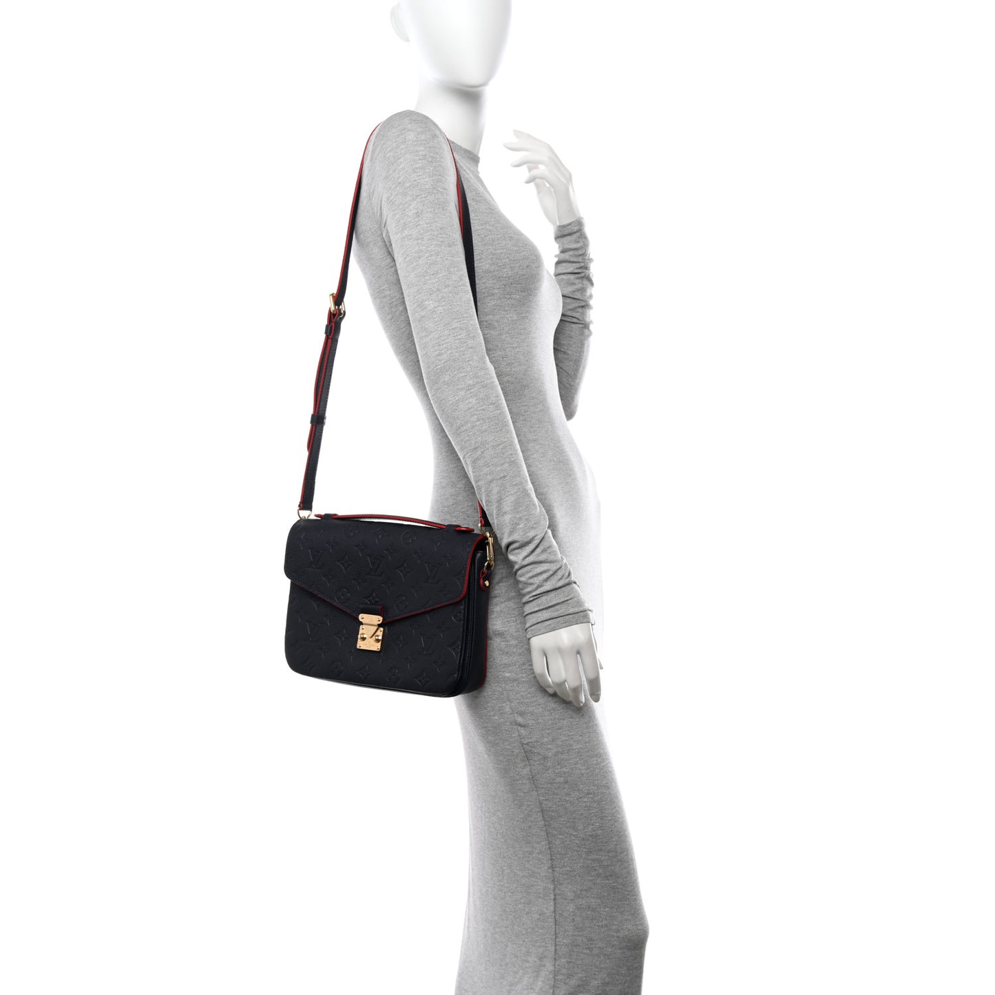 Empreinte Pochette Metis Marine Rouge