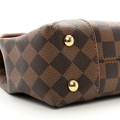Louis Vuitton Damier Ebene Caissa Clutch Rose Ballerine 9 of 14