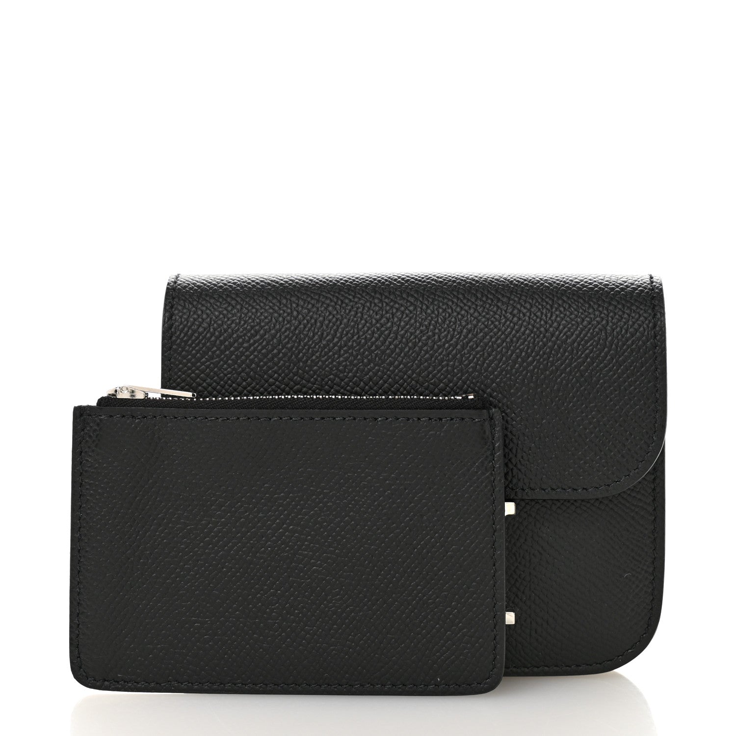 Hermes Epsom Constance Slim Wallet Black 2 of 11