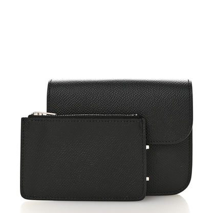 Hermes Epsom Constance Slim Wallet Black 2 of 11