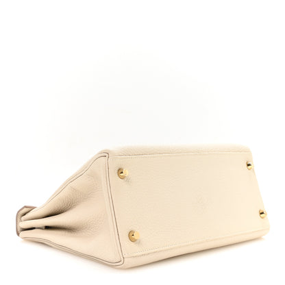 Hermes Togo Kelly Retourne 28 Craie 4 of 11