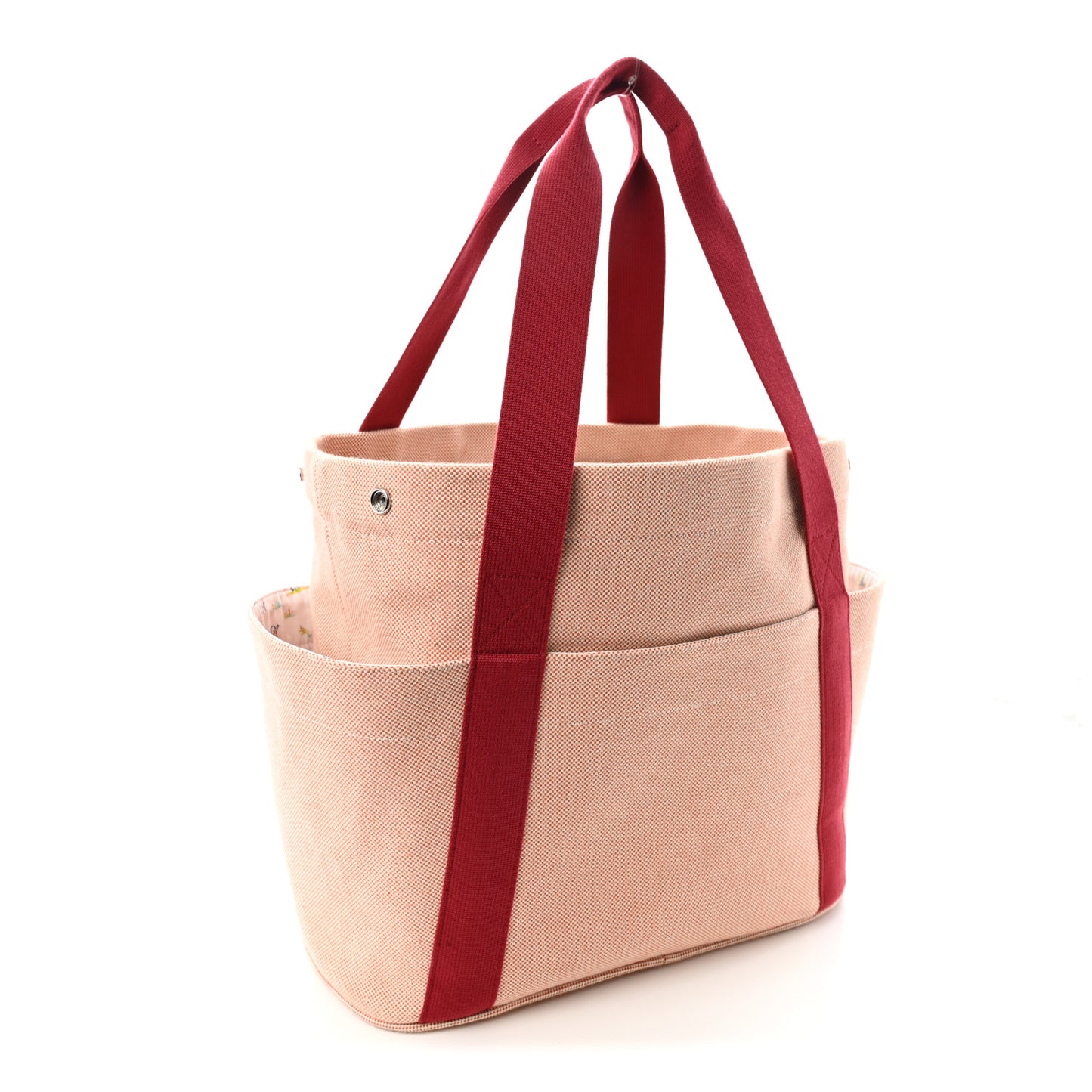H Canvas Cabriole Nappy Bag Terracotta