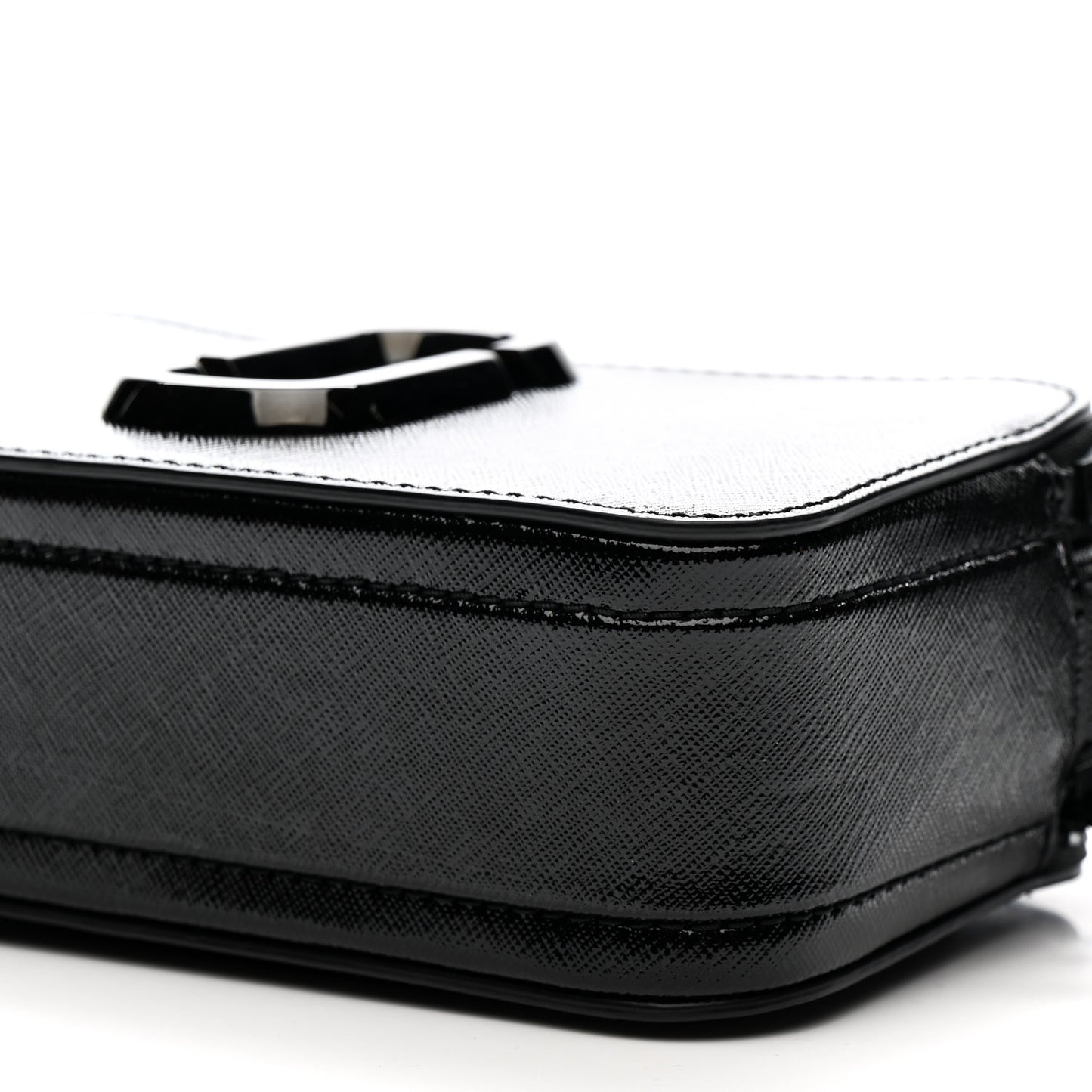 Saffiano Snapshot Camera Bag Black