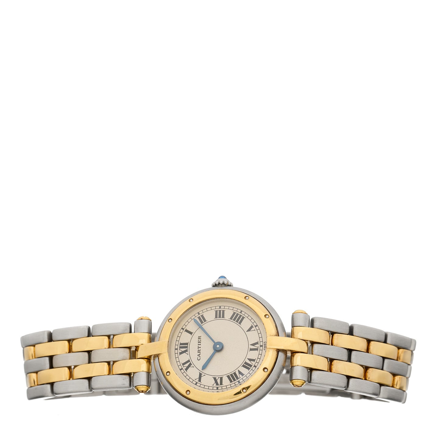 Stainless Steel 18K Yellow Gold 24mm Panthere Vendome Quartz Watch