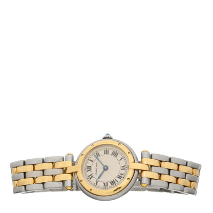 Cartier Stainless Steel 18K Yellow Gold 24mm Panthere Vendome Quartz Watch 2 of 4