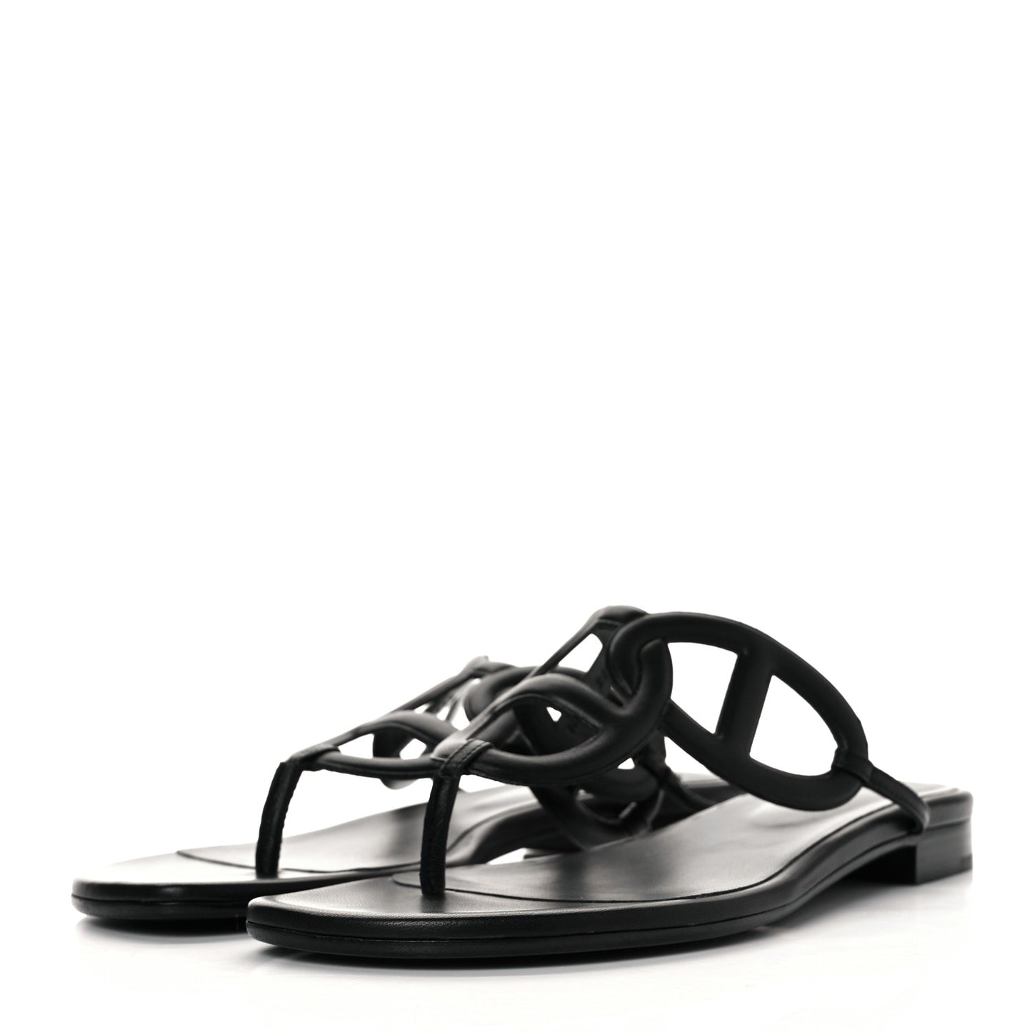 Nappa Womens Beach Sandals 41 Black