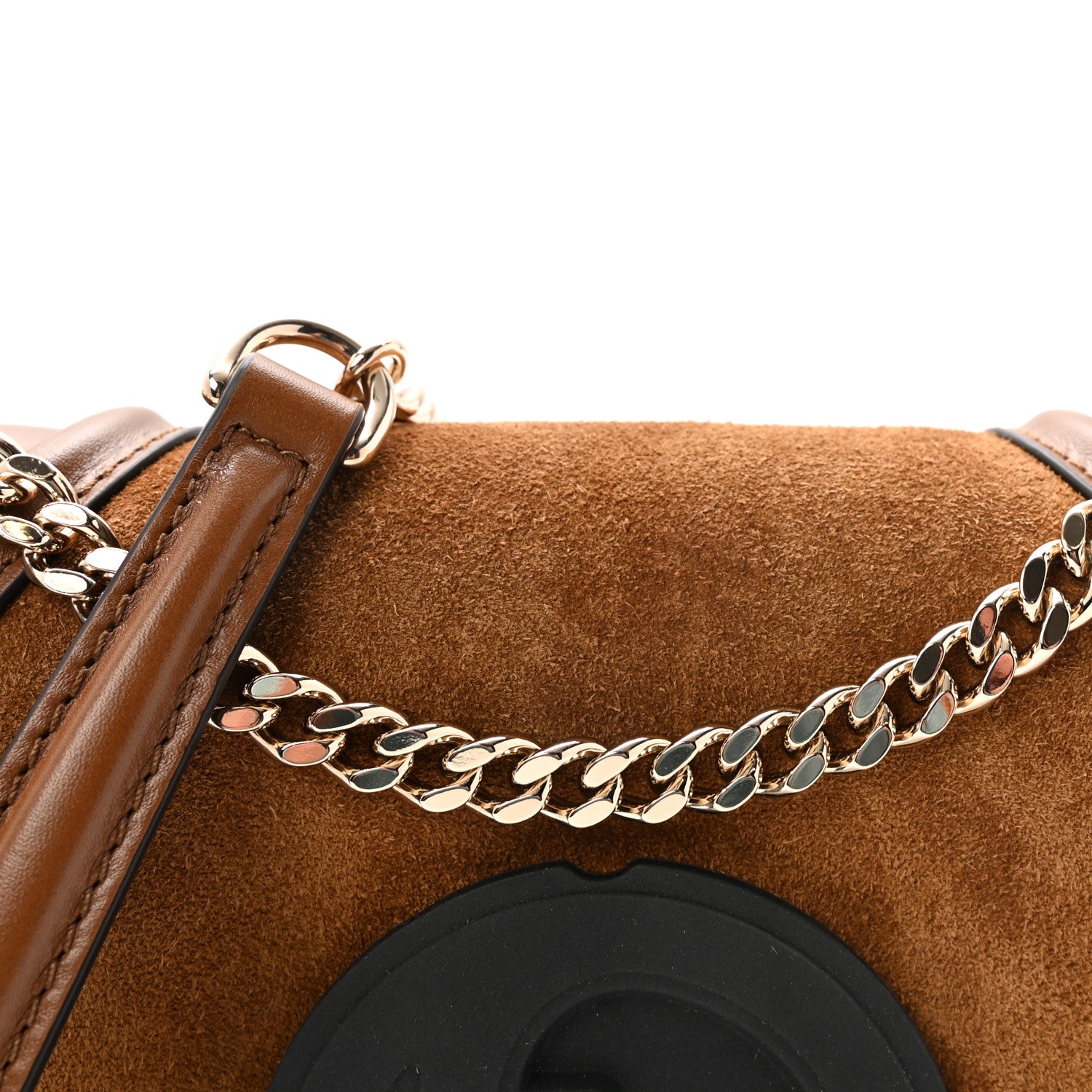Gucci Suede Calfskin Blondie Medium Shoulder Bag Light Brown 8 of 10