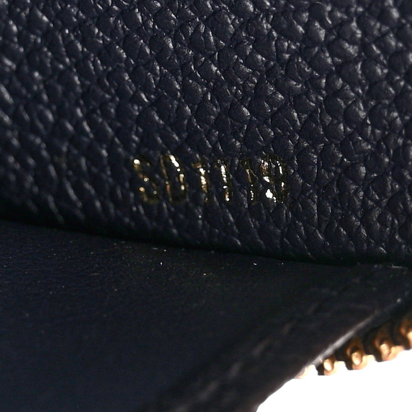 Empreinte Zippy Wallet Marine Rouge
