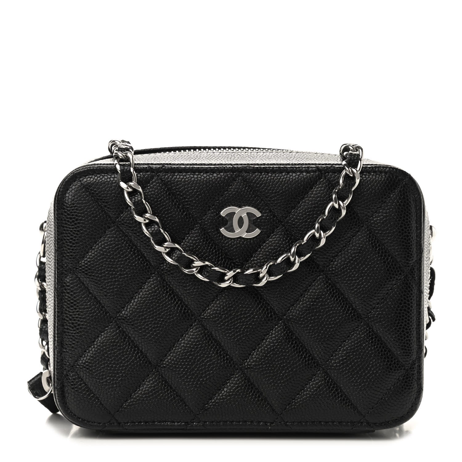 Chanel Caviar Quilted Camera Bag Black 1 of 9