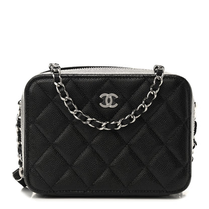 Chanel Caviar Quilted Camera Bag Black 1 of 9